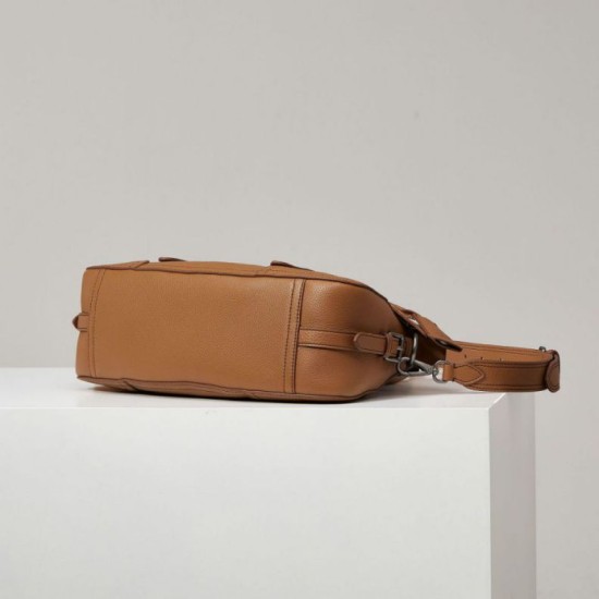 Repliche Borsa a mano grande Prada 1BG604 Marrone Imitazioni Outlet Italia