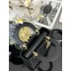 Repliche Borsa Dior Cannage Lucky Star Studded Mini Lady Dior con ciondoli D.I.O.R. nero Imitazioni Outlet Italia