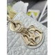 Repliche Borsa Dior Cannage Lucky Star Studded Mini Lady Dior con ciondoli D.I.O.R. Bianca Imitazioni Outlet Italia