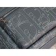Repliche Zaino con cerniera Dior Rider 2.0 Dior Gravity blu navy uomo Imitazioni Outlet Italia