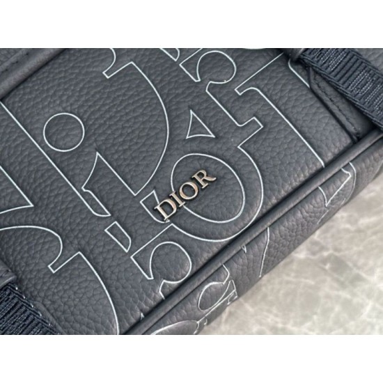 Repliche Borsa a tracolla Dior Hit The Road Dior Gravity Blu Navy Imitazioni Outlet Italia