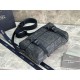 Repliche Borsa a tracolla Dior Hit The Road Dior Gravity Blu Navy Imitazioni Outlet Italia