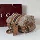 Repliche Borsa boston media Gucci Ophidia 857595 Marrone Imitazioni Outlet Italia