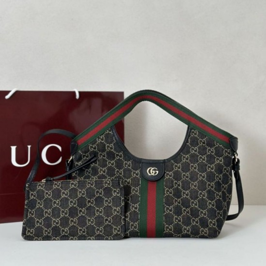 Replica Borsa tote piccola Gucci Giglio 860845 nera/bianca False Online Repliche Borsa tote piccola Gucci Giglio 860845 nera/bianca Imitazioni Outlet Italia