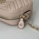 Repliche Gucci 855273 GG Marmont borsa piccola per fotocamera rosa Imitazioni Outlet Italia