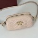 Repliche Gucci 855273 GG Marmont borsa piccola per fotocamera rosa Imitazioni Outlet Italia