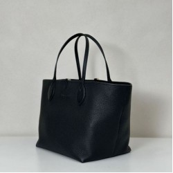 Repliche Gucci 839112 Totissima borsa grande tote reversibile nero/marrone Imitazioni Outlet Italia