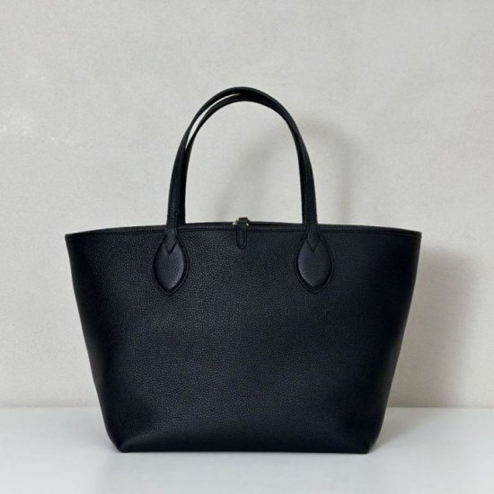 Repliche Gucci 839112 Totissima borsa grande tote reversibile nero/marrone Imitazioni Outlet Italia