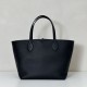 Repliche Gucci 839112 Totissima borsa grande tote reversibile nero/marrone Imitazioni Outlet Italia