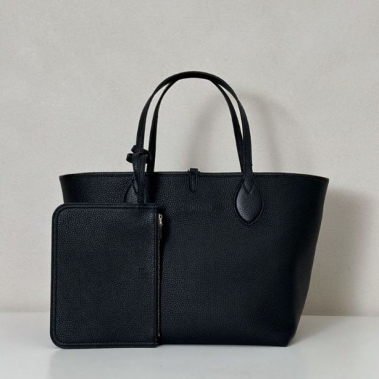 Repliche Gucci 839112 Totissima borsa grande tote reversibile nero/marrone Imitazioni Outlet Italia