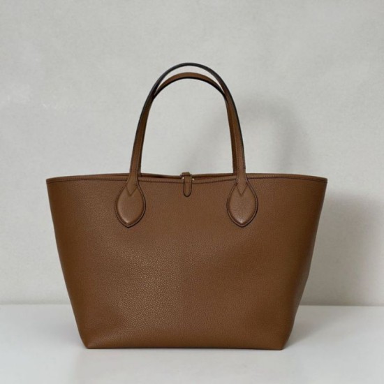 Repliche Gucci 839112 Totissima borsa grande tote reversibile marrone Imitazioni Outlet Italia