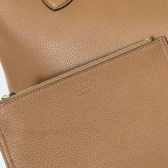 Repliche Gucci 839112 Totissima borsa grande tote reversibile marrone Imitazioni Outlet Italia