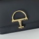 Repliche Borsa a tracolla piccola Siena Gucci 846705 Nero Imitazioni Outlet Italia