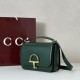 Repliche Borsa a tracolla piccola Siena Gucci 846705 verde Imitazioni Outlet Italia