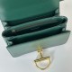 Repliche Borsa a tracolla piccola Siena Gucci 846705 verde Imitazioni Outlet Italia
