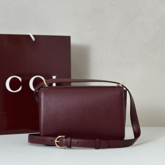 Repliche Borsa a tracolla piccola Siena Gucci 846705 Marrone Imitazioni Outlet Italia