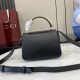 Repliche Borsa piccola con manico Gucci Siena 855536 Nero Imitazioni Outlet Italia