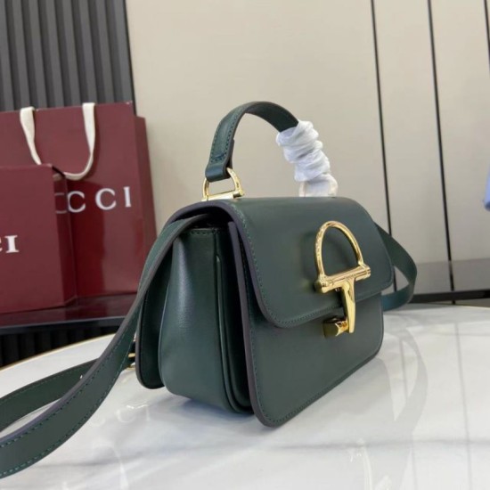 Replica Borsa piccola con manico Gucci Siena 855536 verde False Online Repliche Borsa piccola con manico Gucci Siena 855536 verde Imitazioni Outlet Italia