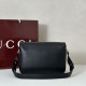 Repliche Borsa a tracolla piccola Gucci Horsebit 1955 Aura 847063 Nero Imitazioni Outlet Italia