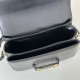 Repliche Borsa a tracolla piccola Gucci Horsebit 1955 Aura 847063 Nero Imitazioni Outlet Italia
