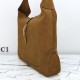 Repliche Borsa a tracolla Gucci Jackie Giorno 841542 camoscio marrone Imitazioni Outlet Italia