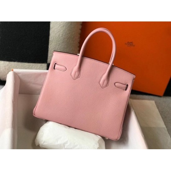 Perfette Qualità Repliche Borsa Hermes rosa Clemence Birkin 30 cm GHW Imitazione Perfette Qualità Repliche Borsa Hermes rosa Clemence Birkin 30 cm GHW Imitazione