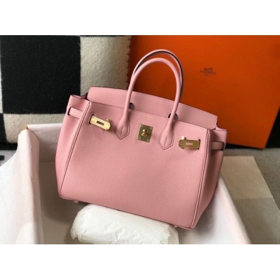 Perfette Qualità Repliche Borsa Hermes rosa Clemence Birkin 30 cm GHW Imitazione Perfette Qualità Repliche Borsa Hermes rosa Clemence Birkin 30 cm GHW Imitazione