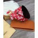 Replica Cintura X Supreme con motivo monogram Rosso