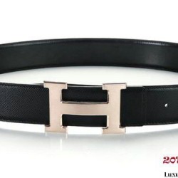 Replica Hermes 50 millimetri Saffiano Cintura di pelle HB113-10