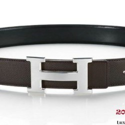 Replica Hermes 50 millimetri Saffiano Cintura di pelle HB113-3