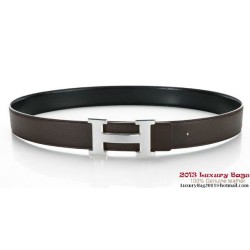 Replica Hermes 50 millimetri Saffiano Cintura di pelle HB113-3