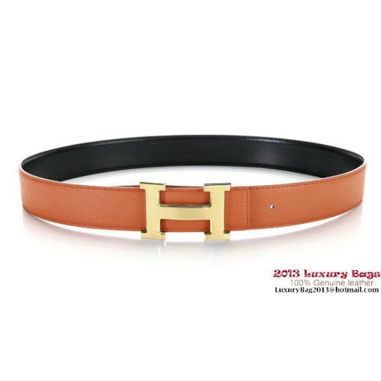 Replica Hermes 50 millimetri Saffiano Cintura di pelle HB113-5