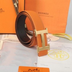 Replica Hermes ha importato la cintura HR1002 Arancione