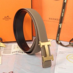 Replica Hermes ha importato la cintura HR1002E grigio scuro