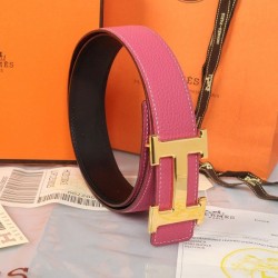 Replica Hermes ha importato la cintura HR1002F Rosa