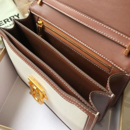 Replica Borsa TBberry piccola in pelle bianca