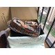 Replica Zaino in nylon con motivo Vintage check marrone