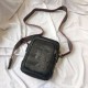 Replica Borsa a tracolla Small London Check nera