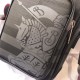 Replica Borsa a tracolla Small London Check nera