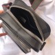 Replica Borsa a tracolla Small London Check nera