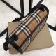 Replica Borsa a tracolla a quadri vintage nera