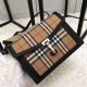 Replica Borsa a tracolla a quadri vintage nera