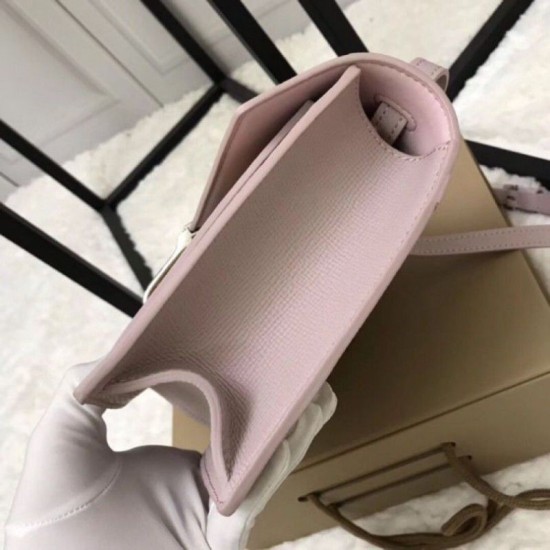 Replica Borsa a tracolla con motivo Vintage check rosa