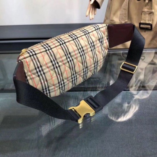 Replica Borsa a tracolla con motivo Vintage check