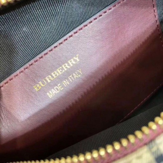 Replica Borsa a tracolla con motivo Vintage check
