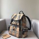 Replica Zaino Medium Men con motivo Vintage check e banda con icona