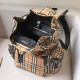 Replica Zaino Medium Men con motivo Vintage check e banda con icona