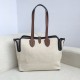 Replica Borsa Horseferry tote in tela stampa logo Caffè