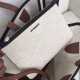 Replica Borsa Horseferry tote in tela stampa logo Caffè