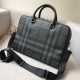 Replica Borsa a tracolla Check Uomo grigia